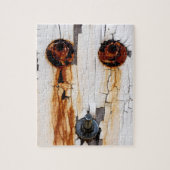 Rusty Bolts Nuts Peeling Paint Legpuzzel (Verticaal)