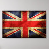 Rusty British Flag Poster (Voorkant)