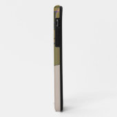 Rusty brown tartan plaid Case-Mate iPhone case (Achterkant/links)