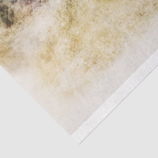 Rusty Car Boerderij  20x30 ontkoppelde pagina Tissuepapier (Detail)