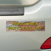 Rusty Car? Bumpersticker (Op auto)