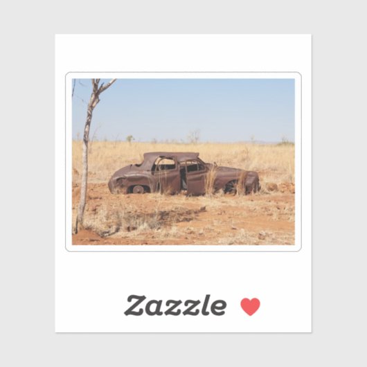 Rusty Car Sticker (Vel)