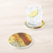 Rusty Concrete Urban Grunge Zandsteen Onderzetter (Zijkant)