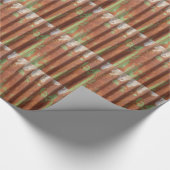 Rusty Corroded Corrugated Iron | Textiel Cadeaupapier (Hoek)