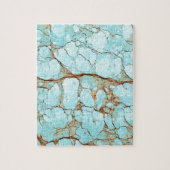 Rusty Cracked Turquoise Legpuzzel (Verticaal)