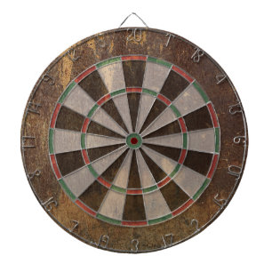 Rusty Dartboard Tournament Darts Lover Dartbord