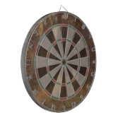 Rusty Dartboard Tournament Darts Lover Dartbord (Voorkant Links)