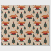 Rusty de Hond Slapen Kerstboom Cadeaupapier (Vlak)