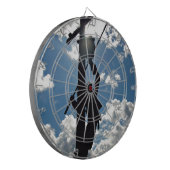 Rusty de Lineman Dartbord (Voorkant Links)