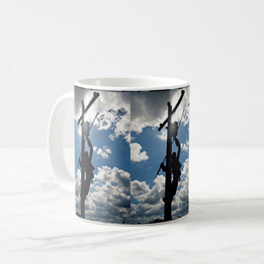 Rusty de Lineman Koffiemok (Voorkant links)