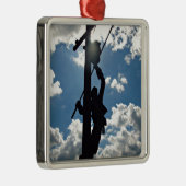 Rusty de Lineman Metalen Ornament (Rechts)
