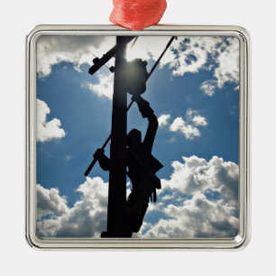 Rusty de Lineman Metalen Ornament