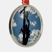 Rusty de Lineman Metalen Ornament (Rechts)