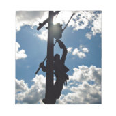 Rusty de Lineman Notitieblok (Voorkant)