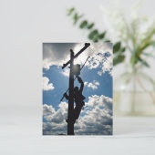 Rusty de Lineman Post Card Briefkaart (Staand voorkant)