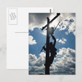 Rusty de Lineman Post Card Briefkaart (Voorkant / Achterkant)