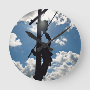 Rusty de Lineman Ronde Klok