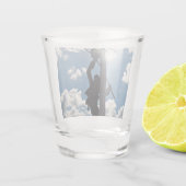 Rusty de Lineman Shot Glas (Achterkant)