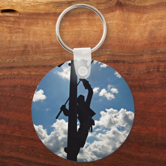 Rusty de Lineman Sleutelhanger (Voorkant)