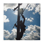 Rusty de Lineman Tegeltje (Voorkant)