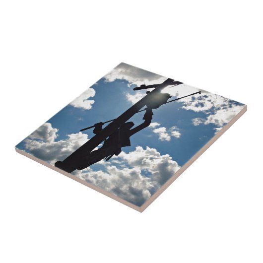 Rusty de Lineman Tegeltje (Zijkant)