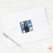 Rusty de Lineman Vierkante Sticker (Envelop)