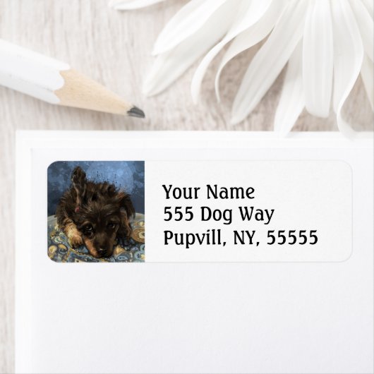 Rusty de Poedel Etiket (Insitu)