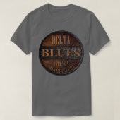 Rusty delta blues t-shirt (Design voorkant)