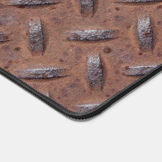 Rusty Diamond Bord Pattern Bureaumat (Hoek)