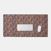 Rusty Diamond Bord Pattern Bureaumat (Keyboard & Muis)