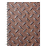 Rusty Diamond Bord Pattern Notitieboek (Voorkant)