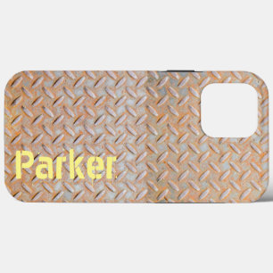 Rusty Diamond Bord Steel Case-Mate iPhone Case