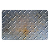 Rusty Diamond Bord Steel Magneet (Horizontaal)