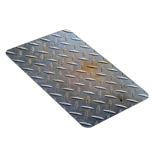 Rusty Diamond Bord Steel Magneet (Rechterzijde)