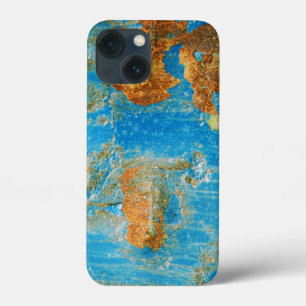 Rusty Distress Blue Metal Case-Mate iPhone Case