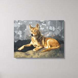 Rusty Dog Canvas Afdruk