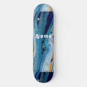 Rusty driftwood blue Thunder_Cove Persoonlijk Skateboard (Voorkant)