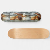 Rusty driftwood grijs Thunder_Cove Persoonlijk Skateboard (Horizontaal)