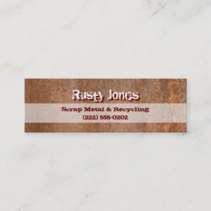 Rusty Edge Contactkaartje