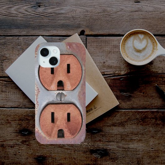 Rusty Electrical Outlet Case-Mate iPhone Case