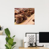 Rusty Engine Block Poster (Thuiskantoor)