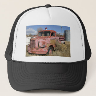 Rusty Fire Truck Trucker Pet