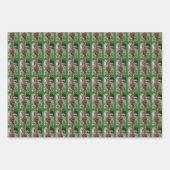 Rusty Flower Garden Rabbit Floral Natuur Inpakpapier Vel (Voorkant 2)