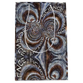 Rusty Fractal Science Fiction Medium Cadeauzakje (Voorkant)