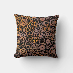 Rusty Gears Steampunk Kussen