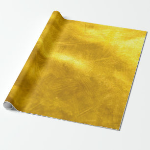 Rusty Gold Glitter - Kleine luxe gouden textuur Cadeaupapier