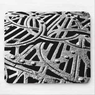 Rusty Grate in Grey Muismat