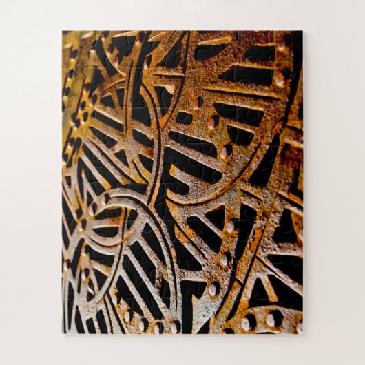 Rusty Grate Legpuzzel (Verticaal)