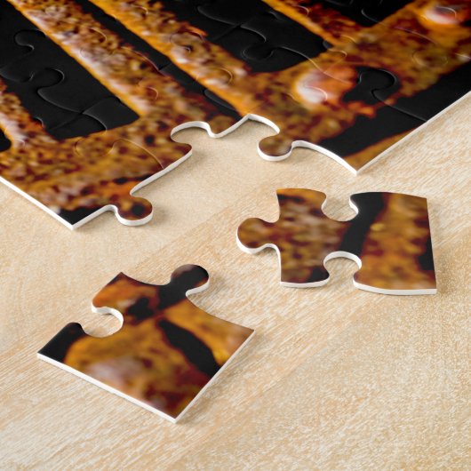 Rusty Grate Legpuzzel (Zijkant)