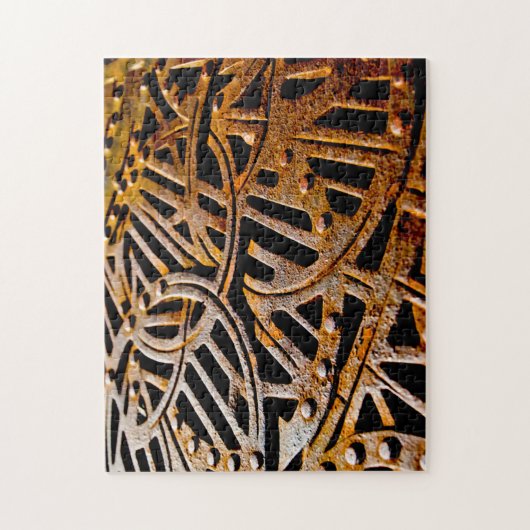 Rusty Grate Legpuzzel (Verticaal)